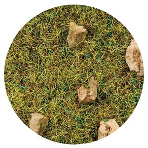 【再生産】草地用パイル・枯れ草・コルク礫入り（パイル長2.5mm）【MDP-9】