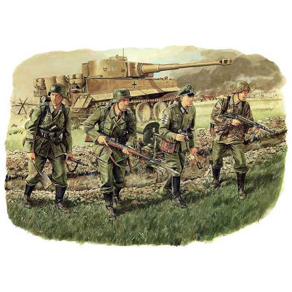 1/35 WW.II ドイツ軍 装甲擲弾兵 グロースドイッツェラント師団