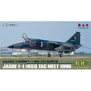 【再生産】1/72 航空自衛隊 支援戦闘機 F-1 戦競1996 第6飛行隊【AC-27】