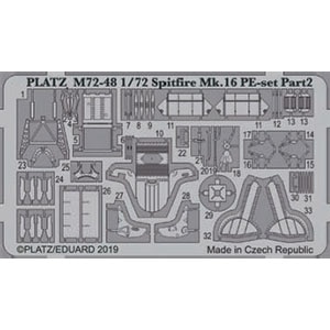 �v���b�c�b�y�Đ��Y�z1/72 �X�s�b�g�t�@�C�A Mk.XVI�p �G�b�`���O�p�[�c�E�p�[�g2(�r�J�o�[�E���c�ȂȂ�)�yM72-48�z�bM72-48 ��߯�̧�� ���ݸ�2