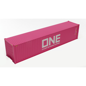 【再生産】1/50　40フィート海上コンテナ ONE（Ocean Network Express）【KK1009ONE】