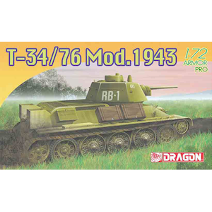 1/72 WW.II ソビエト軍 T-34/76 1943年型【DR7277】