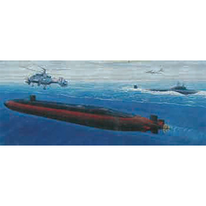 1/700 原子力潜水艦 U.S.S.オハイオ vs ソビエト・アルファ【DR7002】