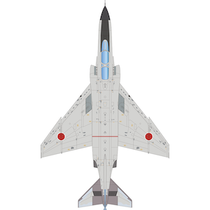 1/144 航空自衛隊 F-4EJ ファントムII 301号機(日本導入初号機) 飛行開発実験団 "ファントム･フォーエバー"【PF-34】