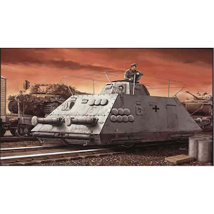 1/35 WW.II ドイツ軍 重装甲偵察列車 指揮車型【DR6071】