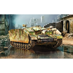 1/35 WW.II ドイツ軍 IV号突撃砲後期生産型 マジックトラック付【DR6612MT】