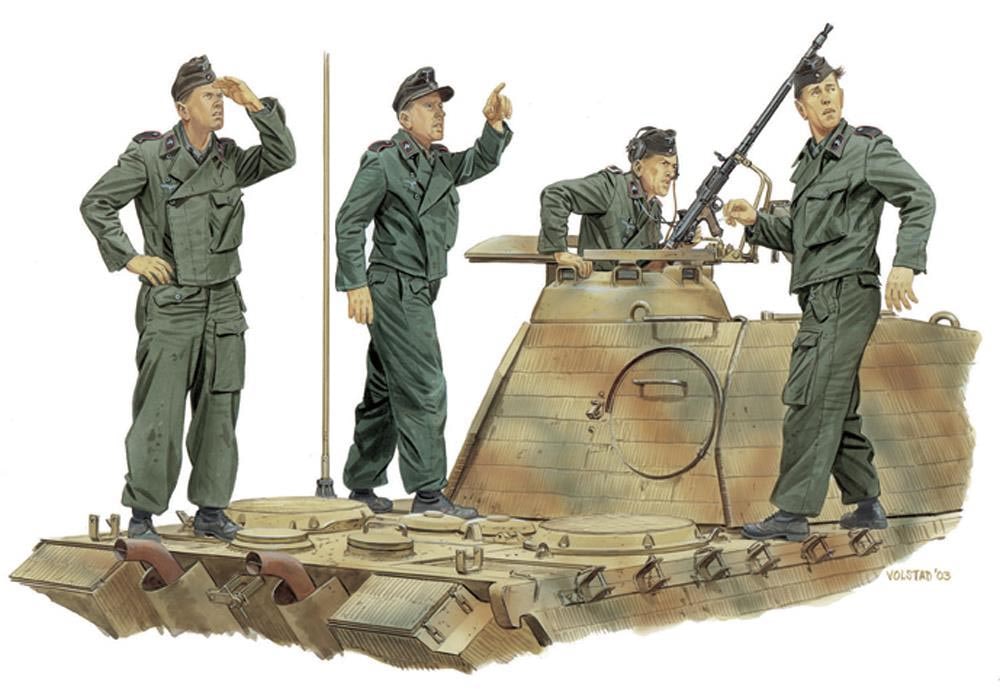 ファッションの 再生産】1/35 WW.II ドイツ軍 戦車兵 個人装備