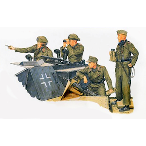 【再生産】1/35 WW.II ドイツ軍 突撃砲クルー（フィギュア4体セット）【DR6029】