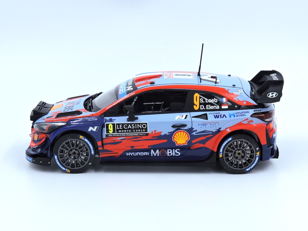 ヒュンダイ i20 クーペ WRC 2020 モンテカルロ ラリー ウィナー 1/24 ヒュンダイ i20 クーペ WRC 2020 モンテカルロ ラリー
