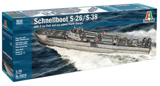 1/35 WW.II ドイツ軍 シュネルボート(Sボート) S-26/S-38 1/35 WW.II ドイツ軍 シュネルボート(Sボート) S-26/S-38