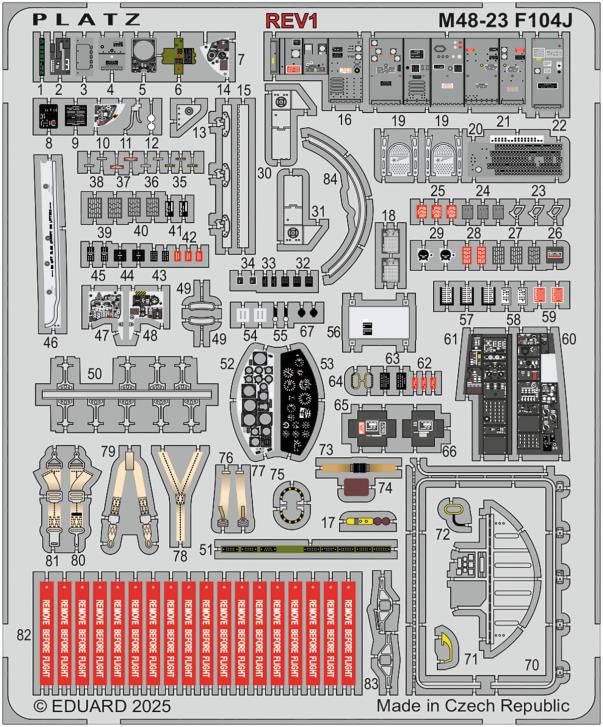 Amazon.co.jp: 1/48 A-18 ATTACK FIGHTERエッチングパーツ付き