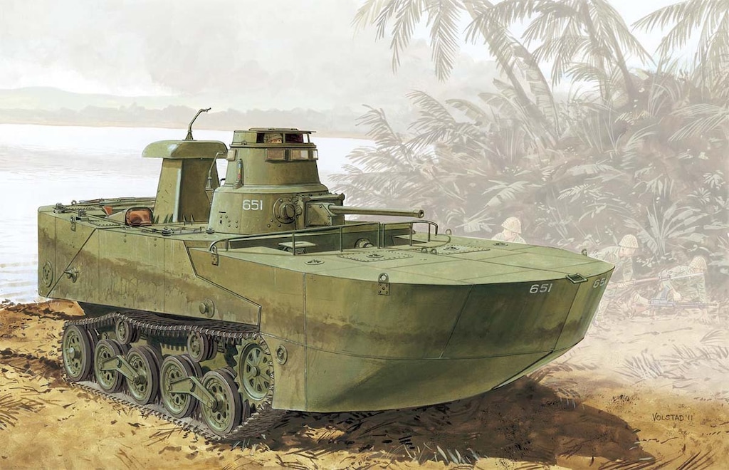 1/35 TANKS OF THE WORLDWW.II 日本海軍 特二式内火艇 カミ 海