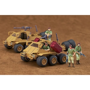 【再生産】1/72 COMBAT ARMORS MAX06  ブロムリー JRS ネイティブダンサー 指揮官タイプ＆ミサイルポッドタイプ（太陽の牙 ダグラム）