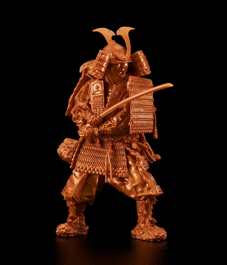 再生産】1/12 PLAMAX 鎌倉時代の鎧武者 赤銅の装 Copper color