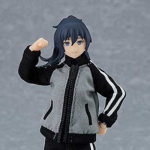 figma 女性body（マコト） with ジャージ セットアップ＋ジャージスカートコーデ（figma Styles）