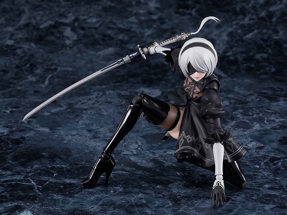 はなはなパルムヨギボー2 figma 2B（ヨルハ二号B型）（NieR：Automata Ver1.1a