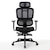 ROOMWORKS(���[�����[�N�X)�b�I�t�B�X�`�F�A M6�V���[�Y ���@�\�t�@�u���b�N���b�V�����[�N�`�F�A�i�u���b�N�j�bRM6-BK