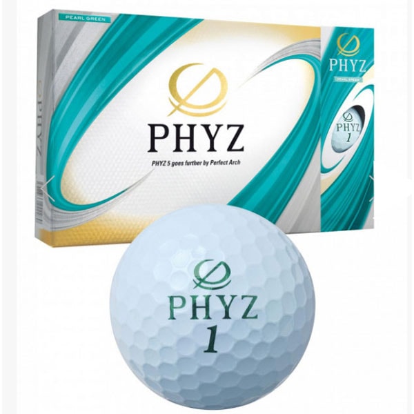 PHYZ 5 パールピンク ゴルフボール 1ダース PHYZ 5（パールピンク） [1ダース：12個](パールピンク): ボール