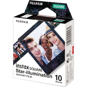 �x�m�t�C�����b�C���X�^���g�J���[�t�B�����uinstax SQUARE�v�i�X�^�[�C���~�l�[�V�����j�bINSSQ-STARILLUMI-WW1