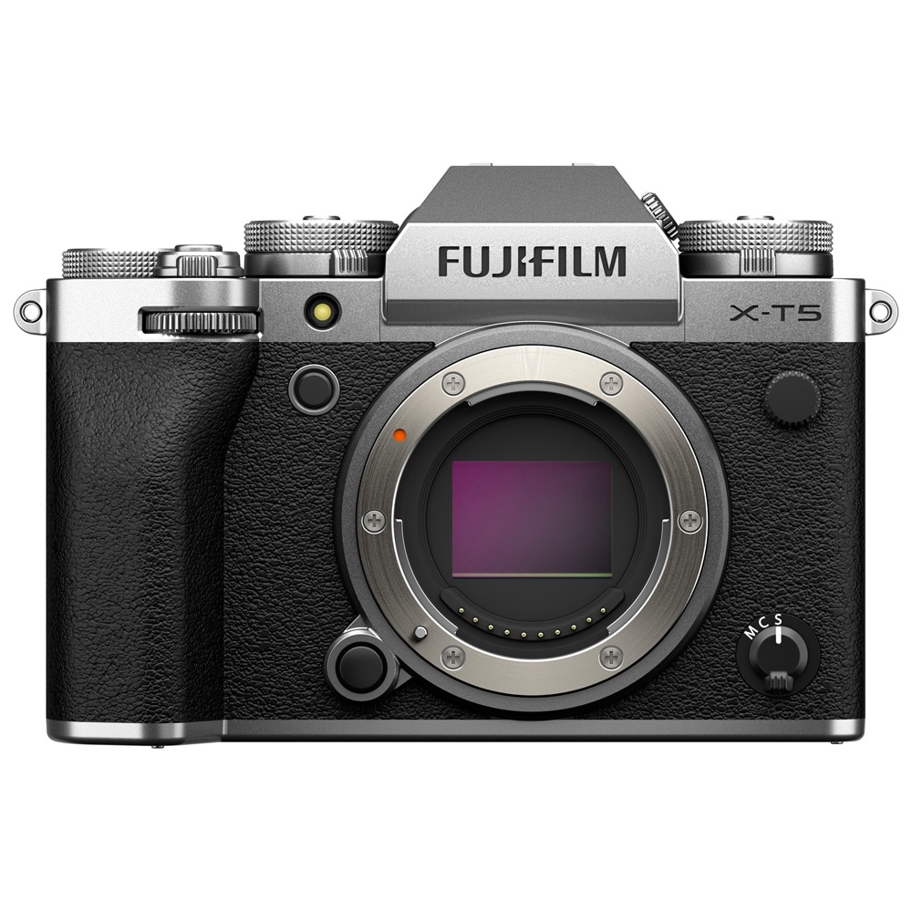全国送料無料ギフト ミラーレス一眼カメラ「FUJIFILM X-T5」ボディ（シルバー デジタルカメラ