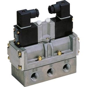 CKD�b4F�V���[�Y�p�C���b�g��5�|�[�g�كZ���b�N�X�o���u�b4F420-08-AC200V