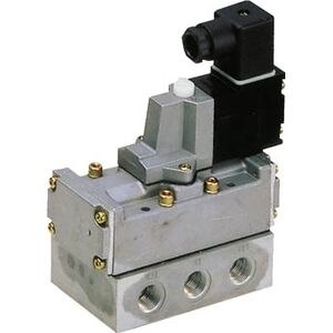 CKD�b4F�V���[�Y�p�C���b�g��5�|�[�g�كZ���b�N�X�o���u�b4F510-10-AC200V