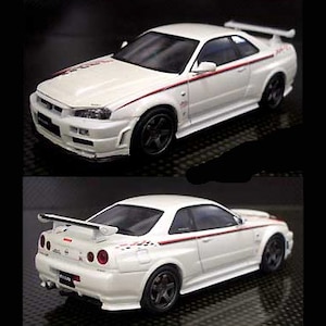 1/43 ニッサン NISMO R34GT-R S-TUNE ホワイト【K03383W】