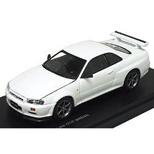 1/43 ニッサン スカイライン GT-R (BNR34) V-SPEC N1 ベースモデル ホワイト【K03388N1】