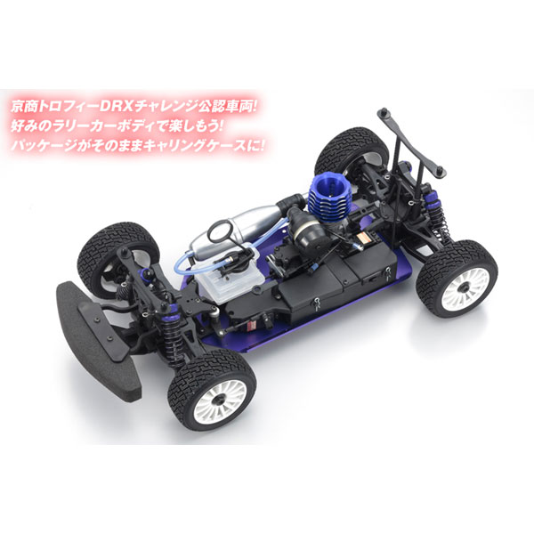 【正規品】＜たぶん未使用！＞■京商 1/9 GP 4WD DRX ランチア ストラトス 31044K　プロポメカ付属■1025 完成品（エンジン）