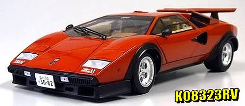 ベビーグッズも大集合 1/18 ランボルギーニ カウンタック LP500S WW（レッド ミニカー