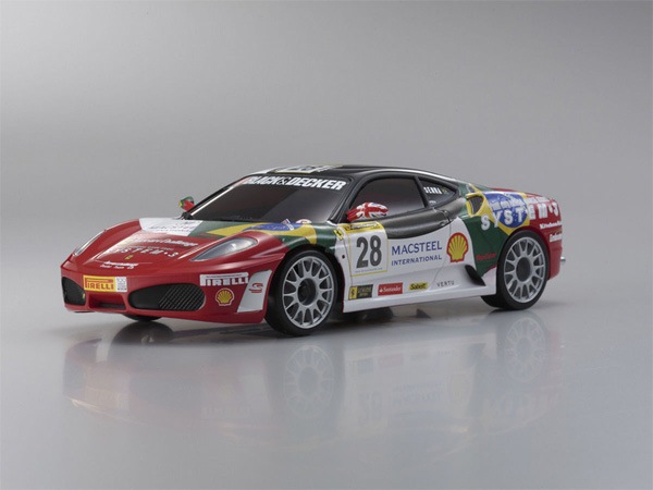 京商ミニッツフェラーリF430チャレンジNo.28ブルーノセナ仕様 Bibian 比比昂 - 京商 MINI-Z フェラーリ F430 チャレンジ #28