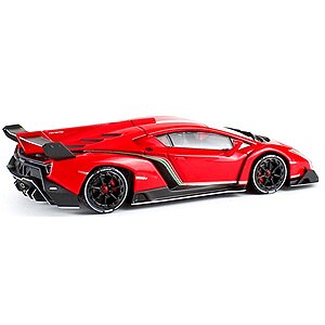 1/43 ランボルギーニ ヴェネーノ(レッドパール／ホワイトライン）【KS05571RPW】