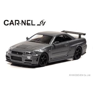 CAR-NEL�b1/64 NISMO R34 GT-R Z-tune 2004 Gray Metallic�yCN640015�z�bCN640015 NISMO R34 GT-R Z-tune