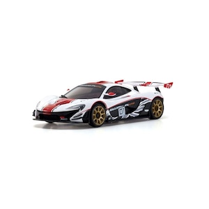 【再生産】オートスケールコレクション MR-03W-WM McLaren P1 GTR ホワイト/レッド【MZP235WR】
