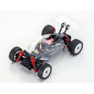 【再生産】ミニッツバギー MB-010VE 2.0 FHSS2.4GHzシステム インファーノMP9 TKI クリアボディ・シャシーセット（ボディ/タイヤ付）【32292】