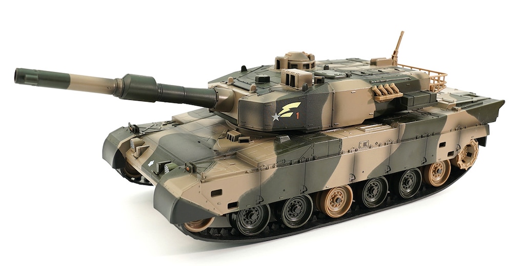 BB弾バトルタンク ウェザリング仕様 陸上自衛隊90式戦車【TW005】 | Joshin webショップ 通販 | 京商 | TW005  BBバトルタンク リクジ90