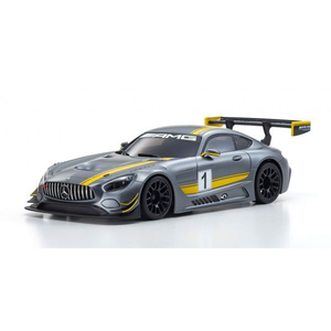 ミニッツRWD MR-03W-MM メルセデス-AMG GT3プレゼンテーションカー　オートスケールコレクション　グレー/イエロー【MZP241GY】