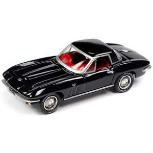 1/64 1965 シボレー コルベット ハードトップ グロスブラック【JLSP103A】