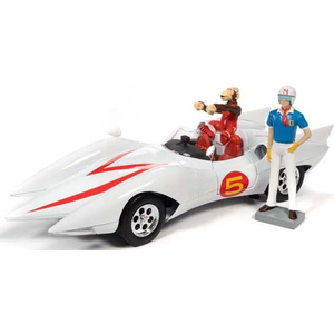 【再生産】1/18 スピード レーサー マッハ 5 スピード レーサー(三船 剛) & チムチム (三平) フィギュア付【AWSS124】