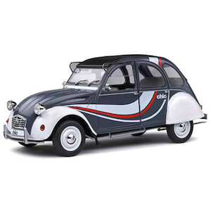 1/18 シトロエン 2CV chic 1982 (グレー/ホワイト)【S1805023】