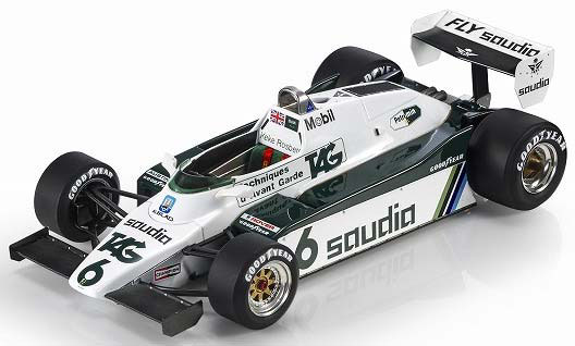 1/18 ウィリアムズ FW08 1982 スイスGP ウィナー No,6【GRP121B】 | ＴＯＰＭＡＲＱＵＥＳ | GRP121B ウィリアムズ  FW08 1982 No.6 | Joshin webショップ 通販