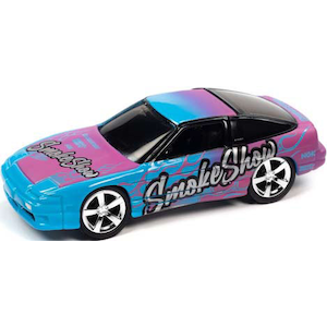 1/64　1990 ニッサン 240SX インポート ヒート シアン/パープル【JLSP254A】【在庫処分】