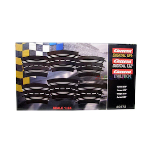 Carrera�b132/124 �J�[�u 2/30��6pcs�y20020572-1�z�bKC 20020572-1 �-��2/30