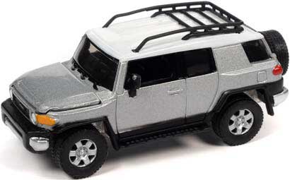 トヨタ　FJクルーザー　カラーサンプル　ミニカー　グレー　シルバー Amazon | お得な4色コンプリートセット 1/36 トヨタ FJ