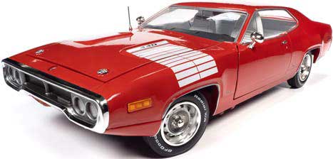 1/18 1972 プリムス ロード ランナー ラリーレッド【AMM1299
