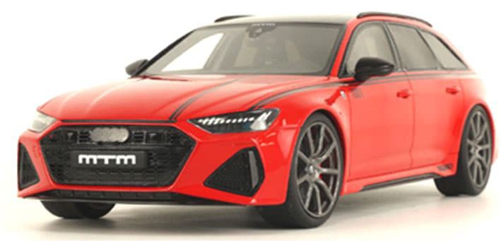ミニカー　1/18 アウディ RS6(C8) MTM アバント 2021(レッド) [GTS432] 1/18 Audi RS6 MTM Avant C8 SW Station Wagon 2021 Red Model
