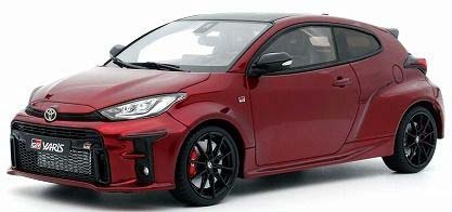ミニカー　1/18 トヨタ ヤリス GR(レッド) [OTM1003] 楽天市場】OttO mobile 1/18 トヨタ ヤリス GR (レッド) 完成品