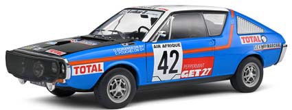 1/18 ルノー 17 ゴルディニ アビジャン ニース 1976 #42 ブルー 1/18 ルノー 17 アビジャン ニース 1976 #42【S1803706