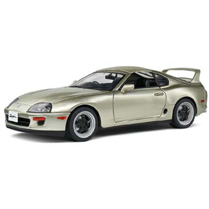 1/18 トヨタ スープラ Mk.4 (A80) タルガルーフ 1998 (シルバー)【S1807604】【パッケージ不良】【開梱品・未使用】