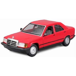 1/24 メルセデス ベンツ 190 E 1987 レッド【BUR21103R】【在庫処分】